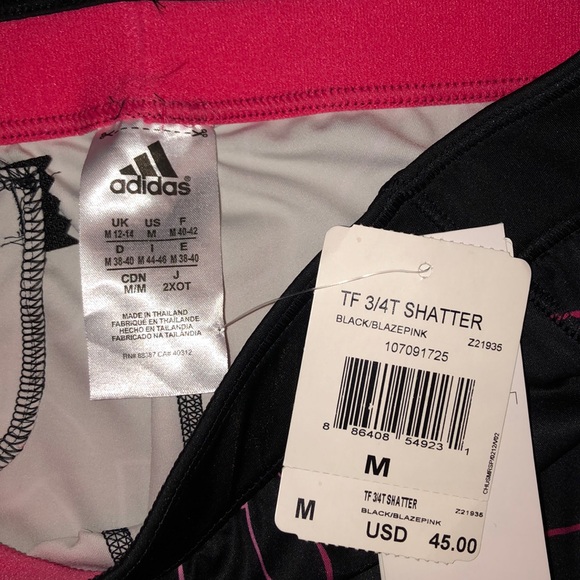 Adidas Shatter 3/4 length Climalite pants - Picture 4 of 8